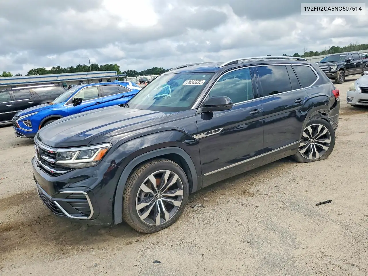 2022 Volkswagen Atlas Sel Premium R-Line VIN: 1V2FR2CA5NC507514 Lot: 60248276
