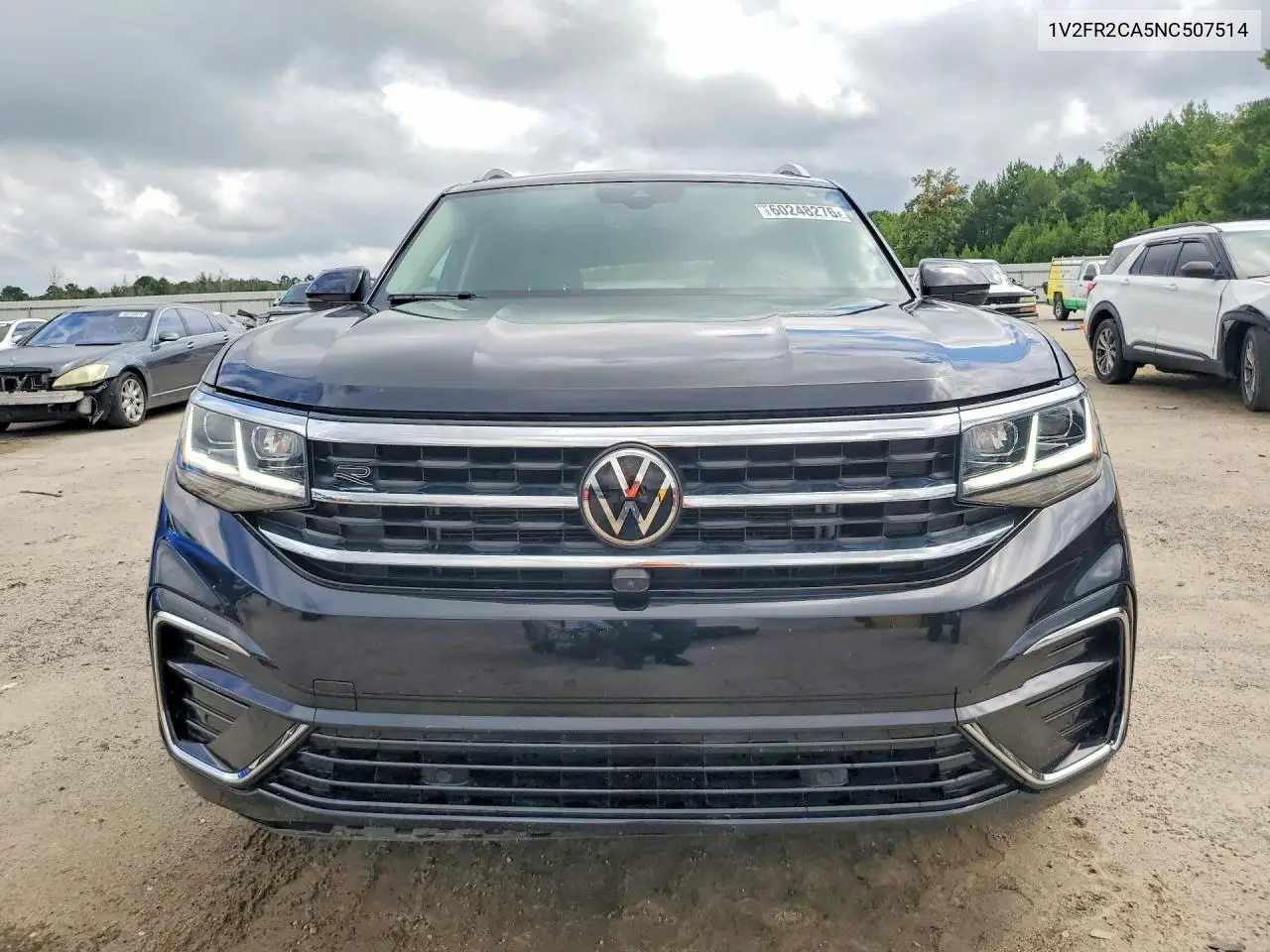 2022 Volkswagen Atlas Sel Premium R-Line VIN: 1V2FR2CA5NC507514 Lot: 60248276