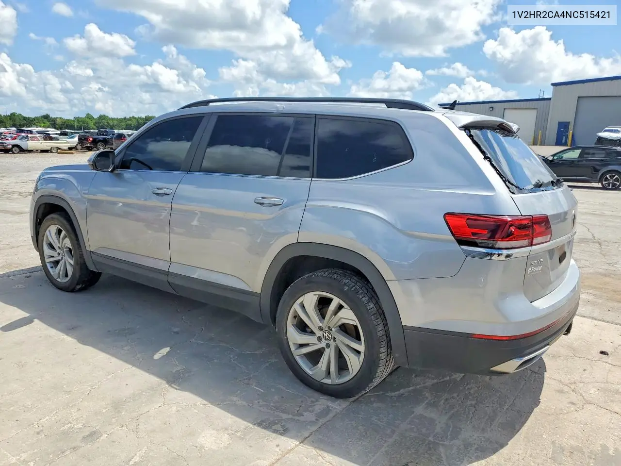 2022 Volkswagen Atlas Se VIN: 1V2HR2CA4NC515421 Lot: 60372336