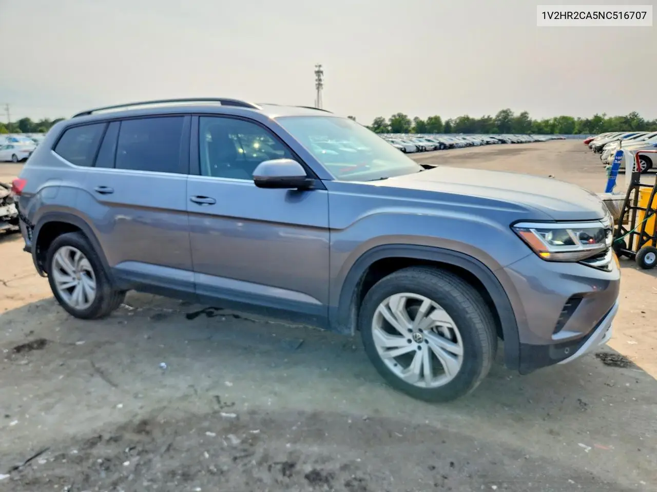 2022 Volkswagen Atlas Se VIN: 1V2HR2CA5NC516707 Lot: 60683136