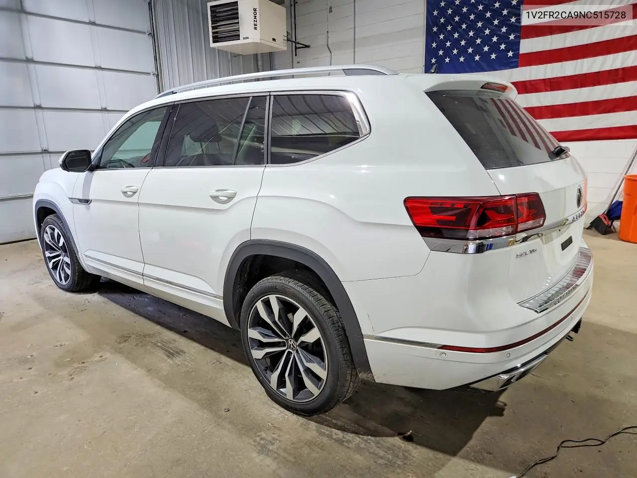 2022 Volkswagen Atlas Sel Premium R-Line VIN: 1V2FR2CA9NC515728 Lot: 60788426