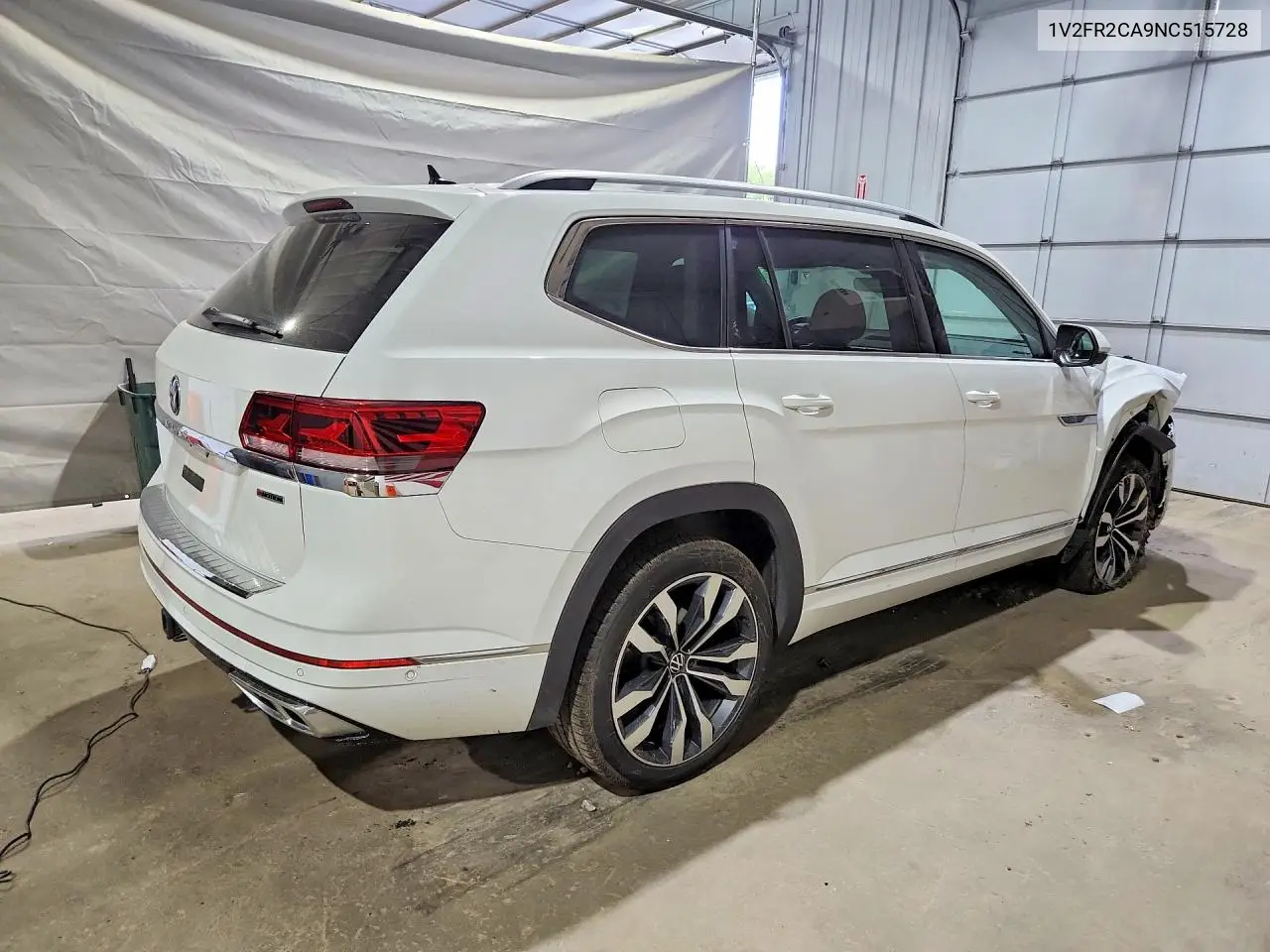 2022 Volkswagen Atlas Sel Premium R-Line VIN: 1V2FR2CA9NC515728 Lot: 60788426
