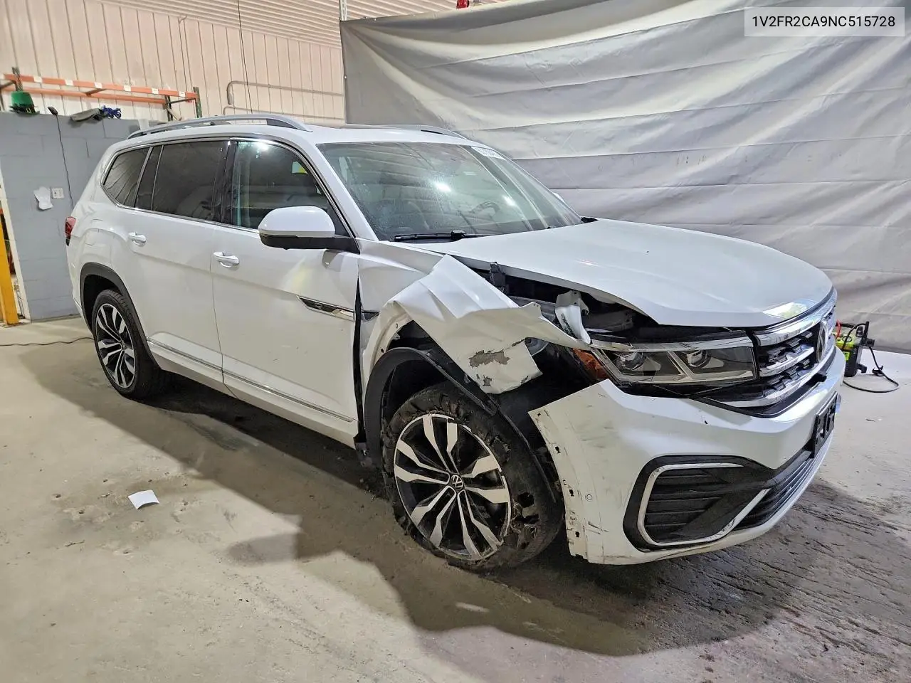2022 Volkswagen Atlas Sel Premium R-Line VIN: 1V2FR2CA9NC515728 Lot: 60788426