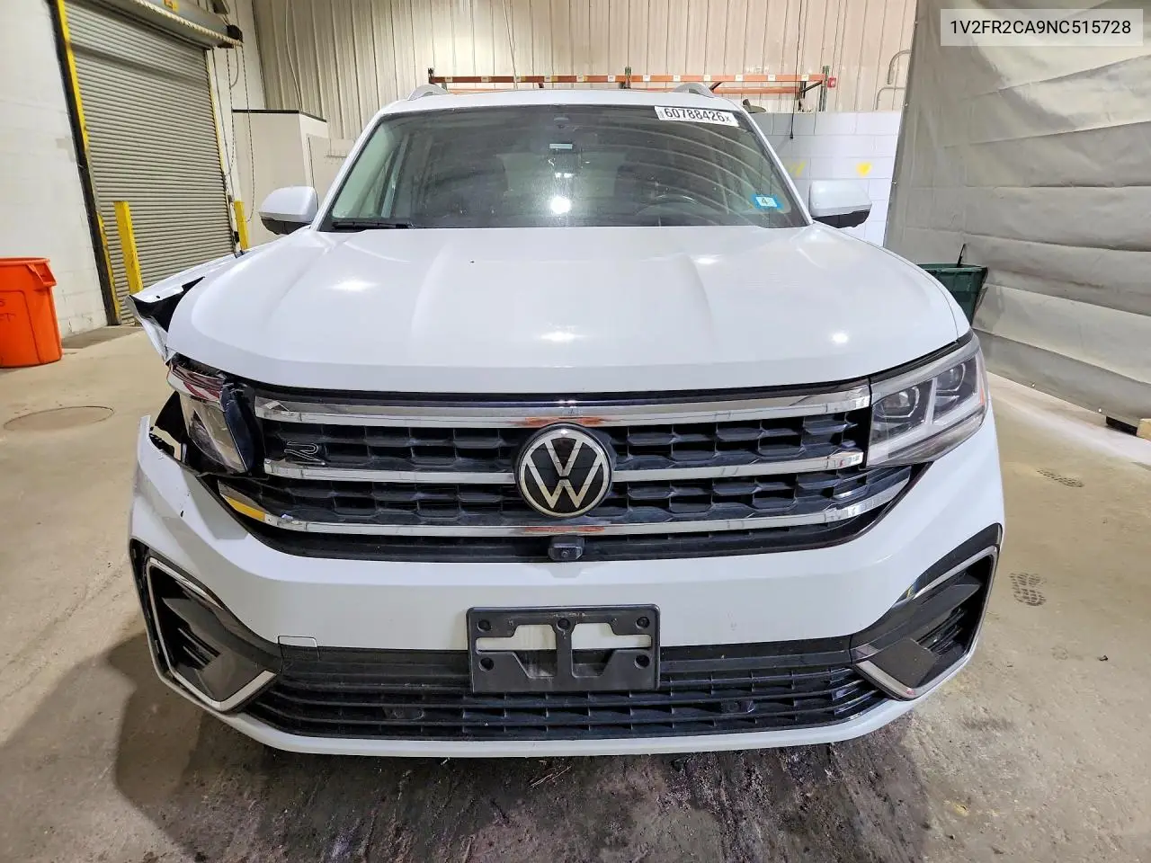 2022 Volkswagen Atlas Sel Premium R-Line VIN: 1V2FR2CA9NC515728 Lot: 60788426