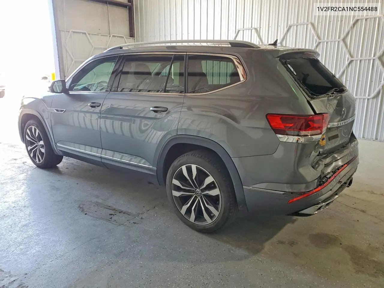 2022 Volkswagen Atlas Sel Premium R-Line VIN: 1V2FR2CA1NC554488 Lot: 61214386