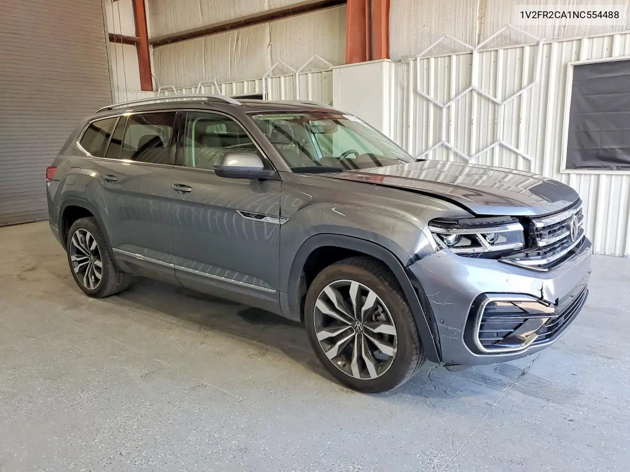 2022 Volkswagen Atlas Sel Premium R-Line VIN: 1V2FR2CA1NC554488 Lot: 61214386