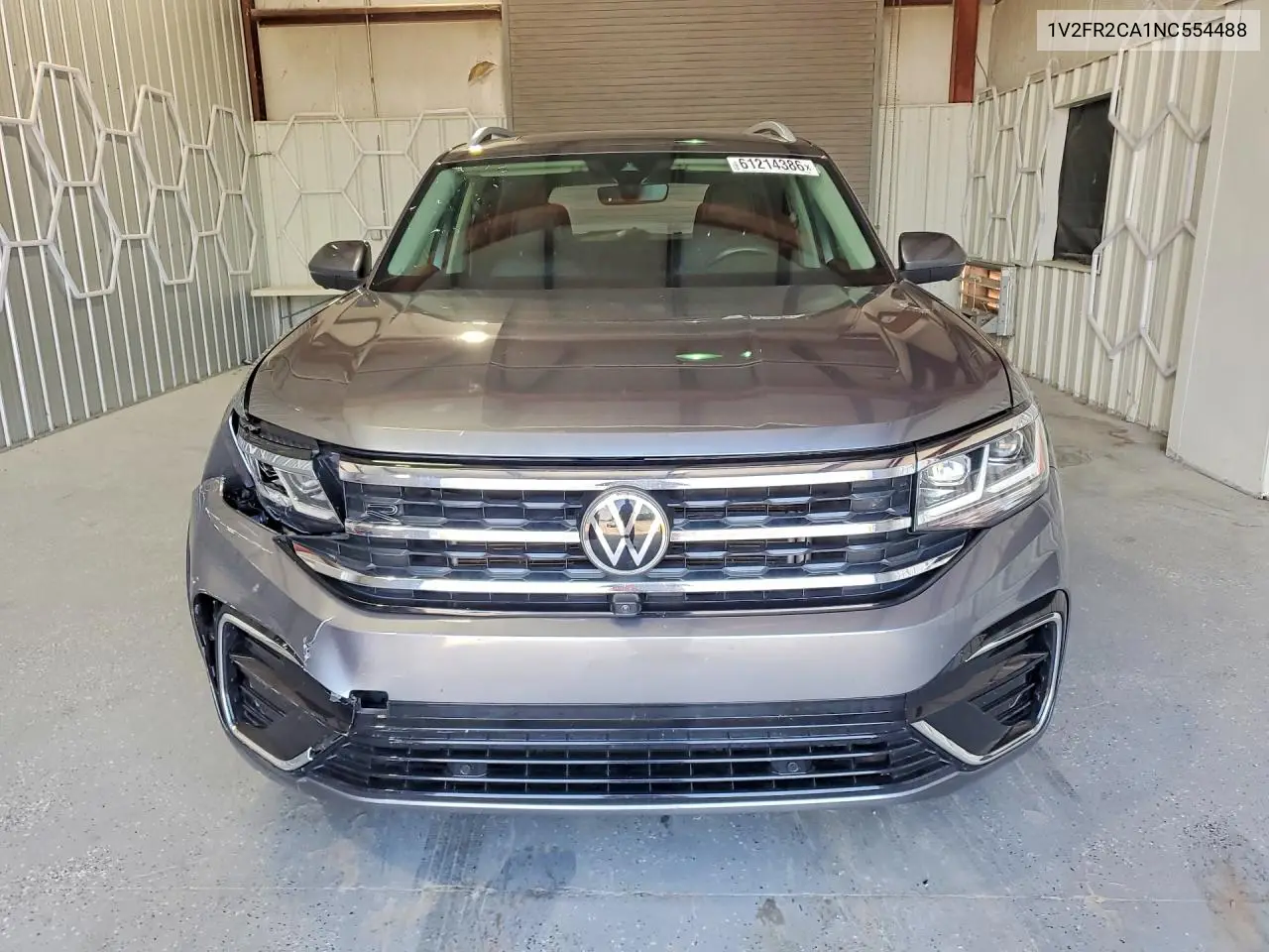 2022 Volkswagen Atlas Sel Premium R-Line VIN: 1V2FR2CA1NC554488 Lot: 61214386
