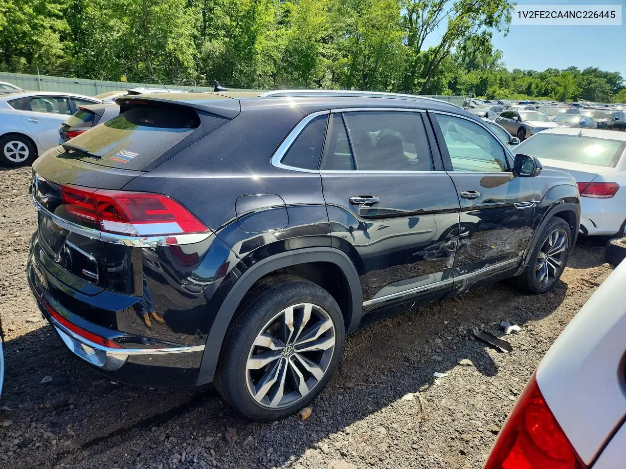 2022 Volkswagen Atlas Cross Sport Sel Premium R-Line VIN: 1V2FE2CA4NC226445 Lot: 61331516