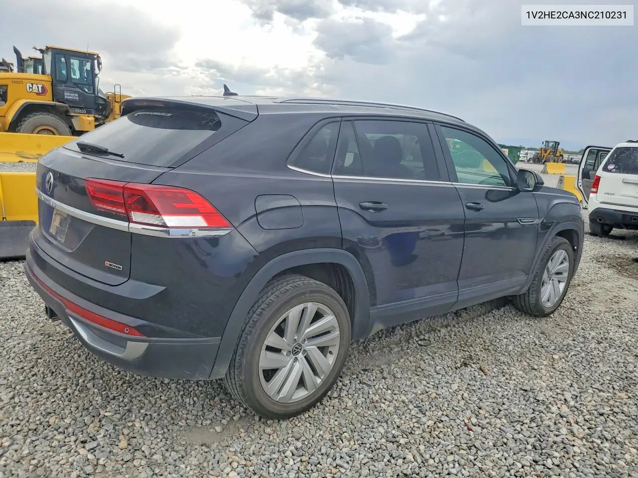 2022 Volkswagen Atlas Cross Sport Se VIN: 1V2HE2CA3NC210231 Lot: 85635185