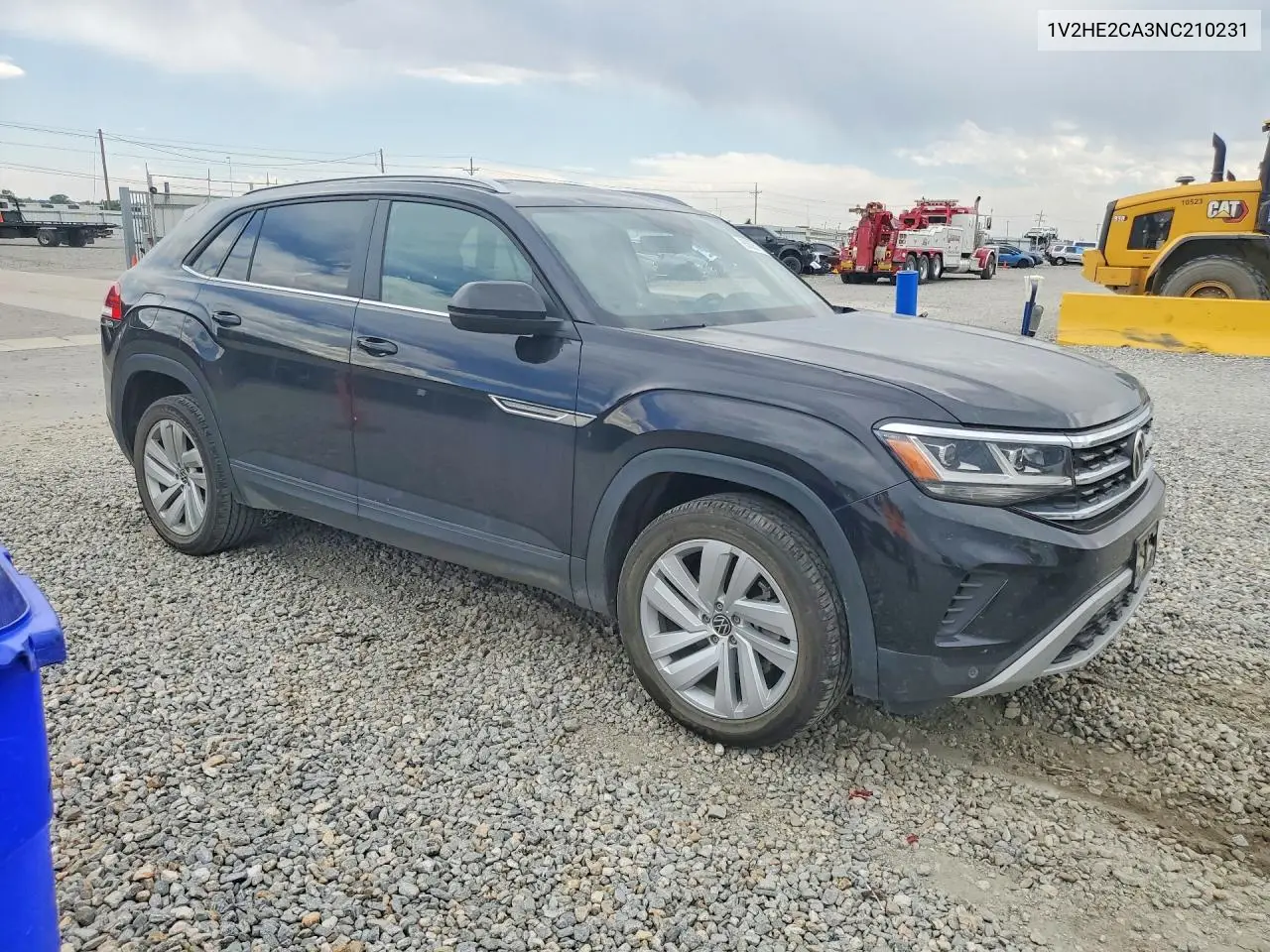 2022 Volkswagen Atlas Cross Sport Se VIN: 1V2HE2CA3NC210231 Lot: 85635185