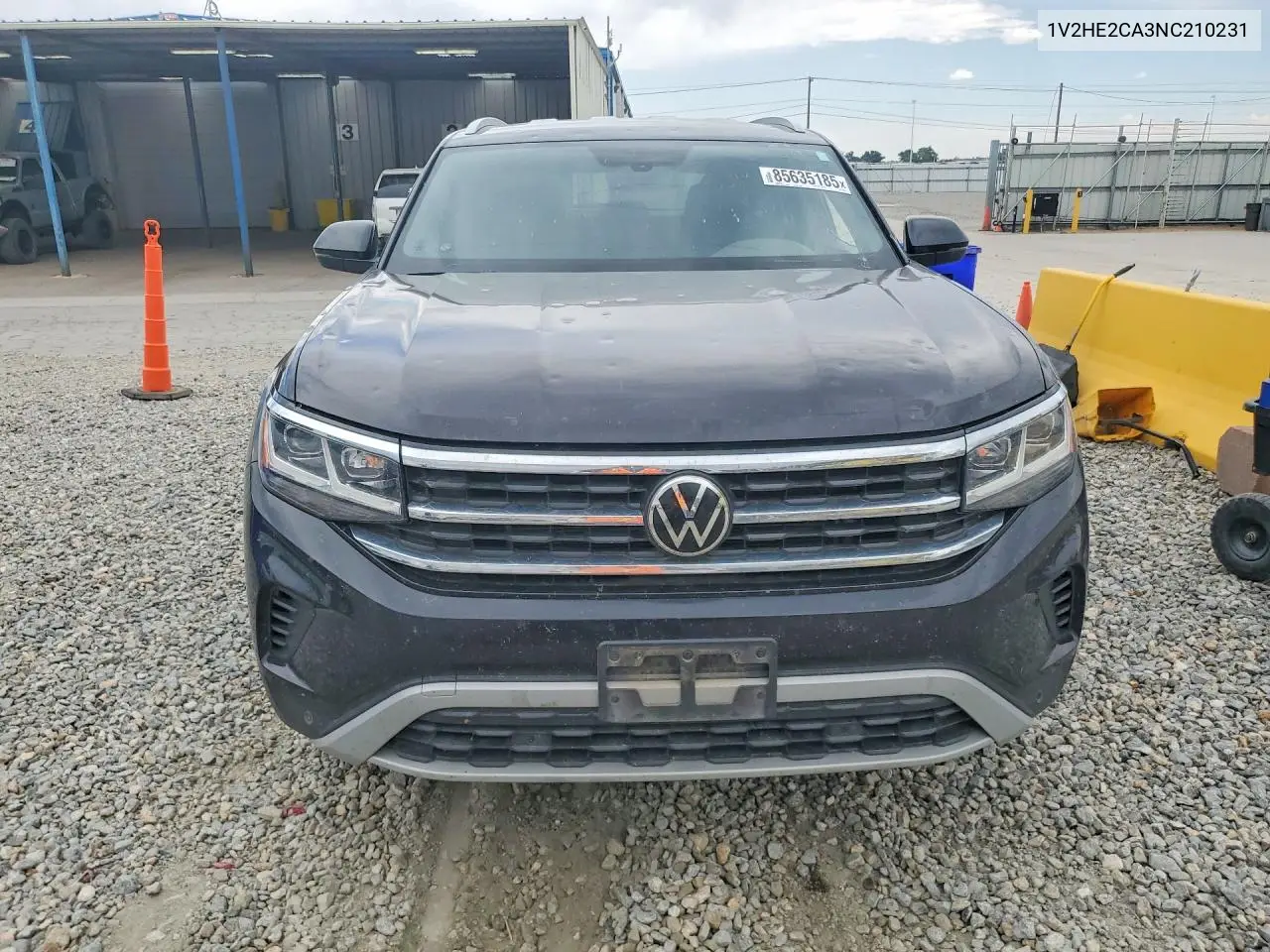 2022 Volkswagen Atlas Cross Sport Se VIN: 1V2HE2CA3NC210231 Lot: 85635185