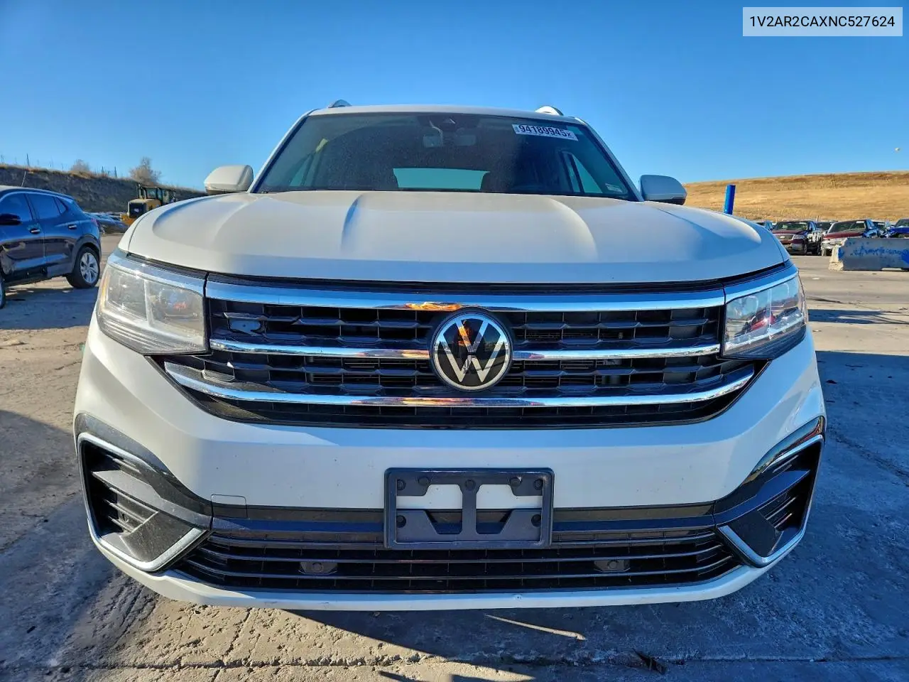 1V2AR2CAXNC527624 2022 Volkswagen Atlas Sel R-Line
