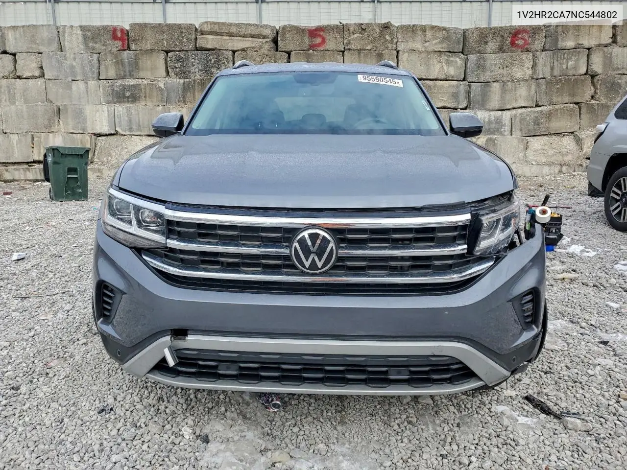 1V2HR2CA7NC544802 2022 Volkswagen Atlas Se