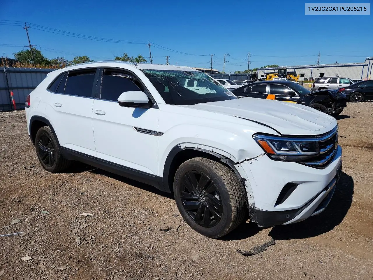 2023 Volkswagen Atlas Cross Sport Se VIN: 1V2JC2CA1PC205216 Lot: 53087016