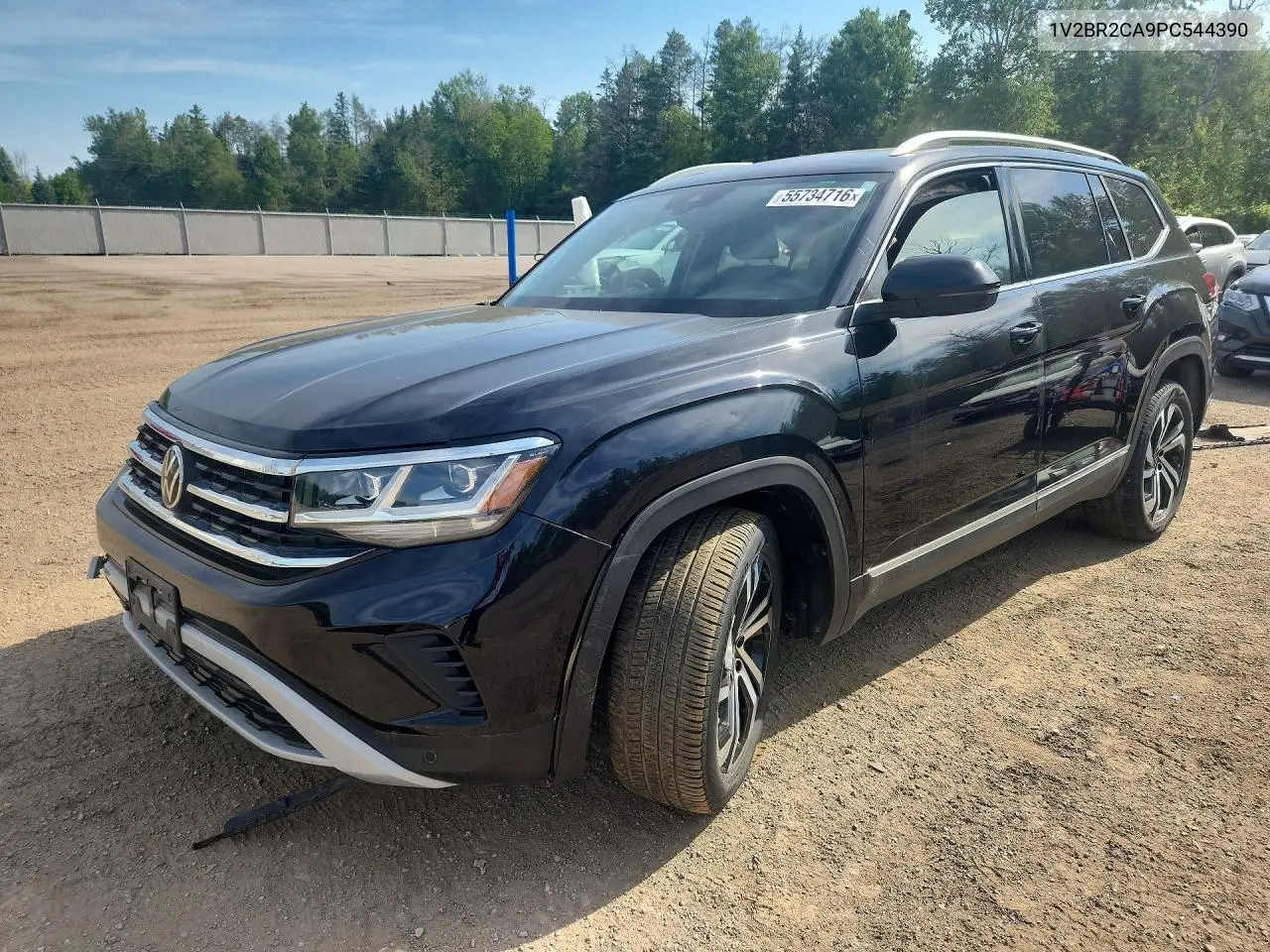 2023 Volkswagen Atlas Sel VIN: 1V2BR2CA9PC544390 Lot: 55734716