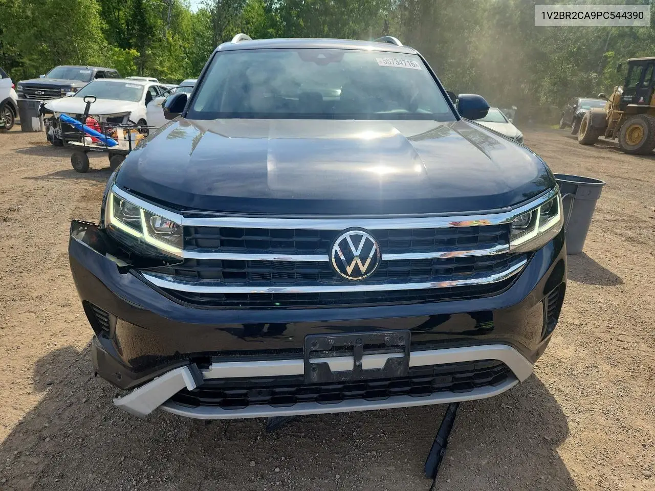2023 Volkswagen Atlas Sel VIN: 1V2BR2CA9PC544390 Lot: 55734716