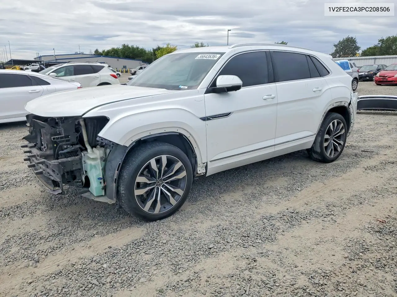 2023 Volkswagen Atlas Cross Sport Sel Premium R-Line VIN: 1V2FE2CA3PC208506 Lot: 56643636