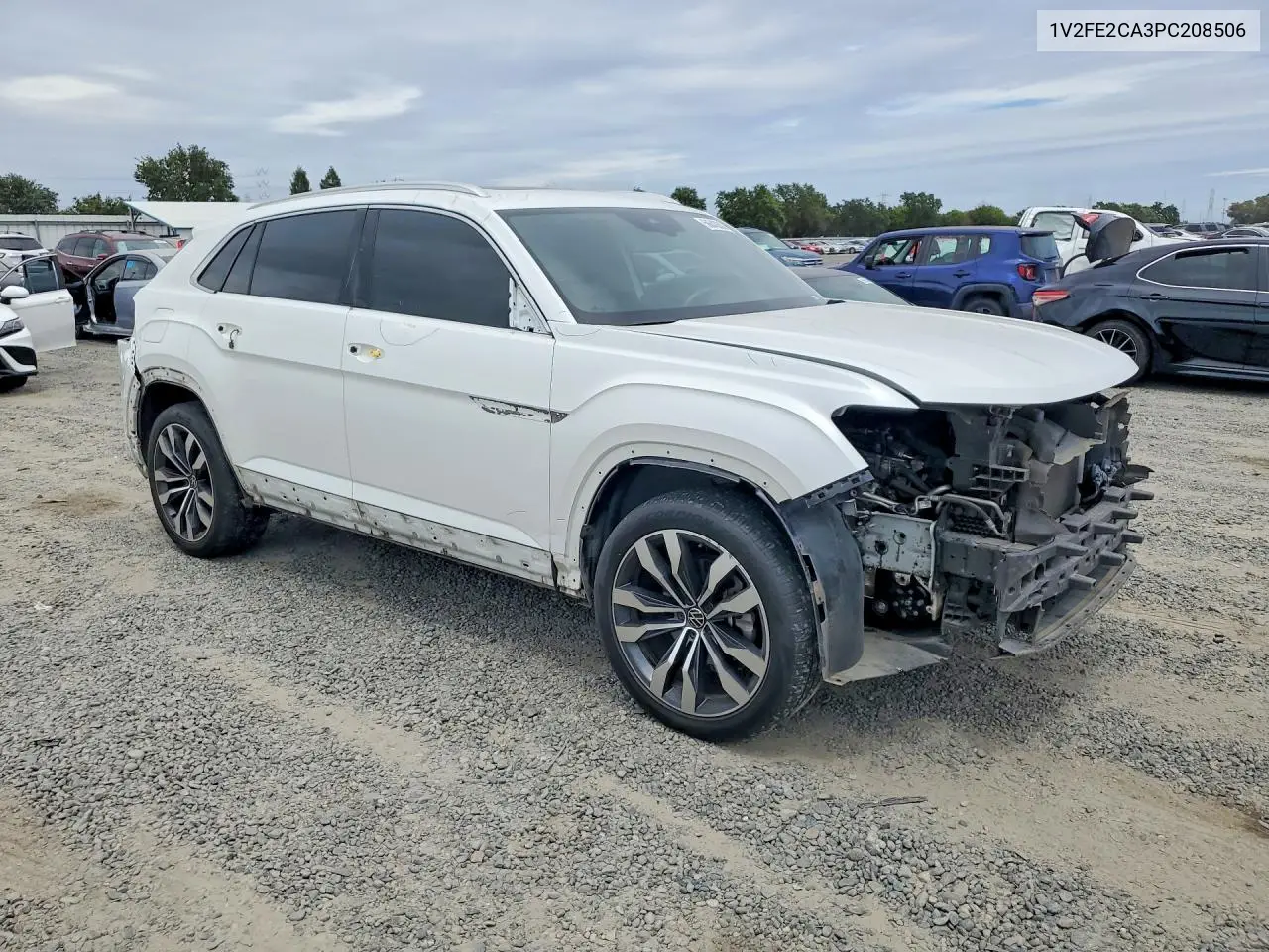 2023 Volkswagen Atlas Cross Sport Sel Premium R-Line VIN: 1V2FE2CA3PC208506 Lot: 56643636