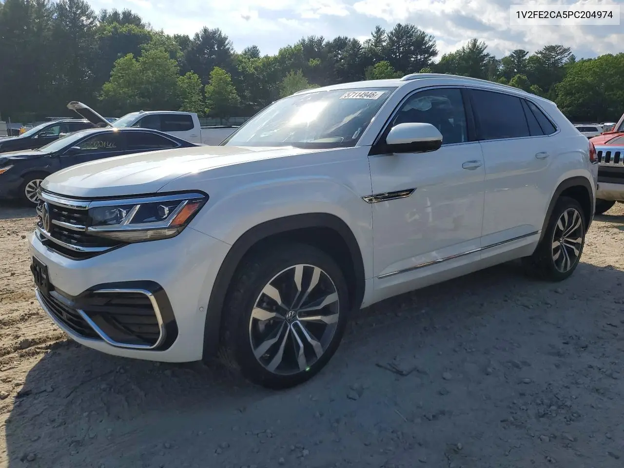 2023 Volkswagen Atlas Cross Sport Sel Premium R-Line VIN: 1V2FE2CA5PC204974 Lot: 57114946