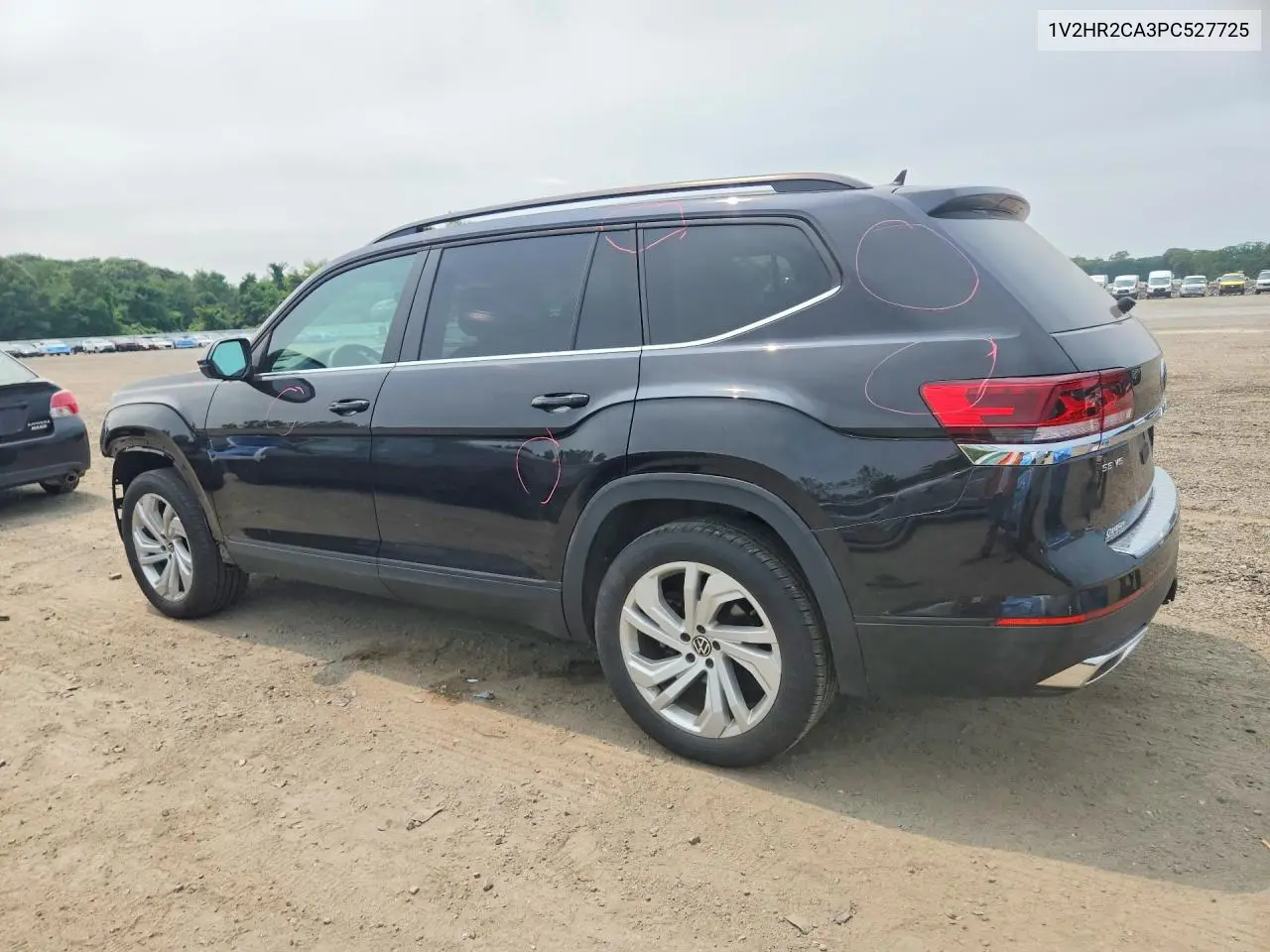 2023 Volkswagen Atlas Se VIN: 1V2HR2CA3PC527725 Lot: 58001356