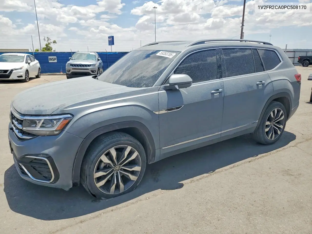 2023 Volkswagen Atlas Sel Premium R-Line VIN: 1V2FR2CA0PC508170 Lot: 59353786
