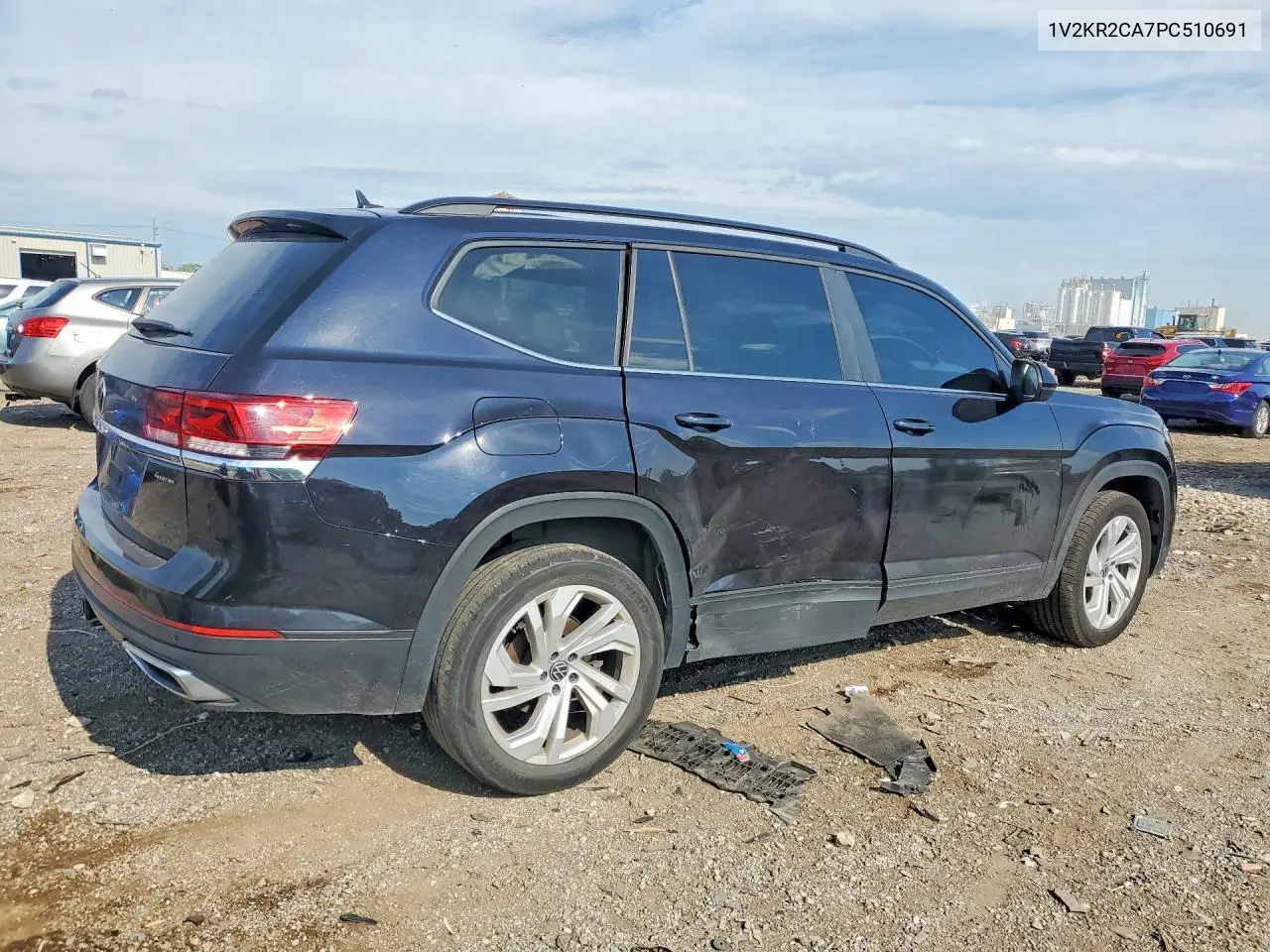 2023 Volkswagen Atlas Se VIN: 1V2KR2CA7PC510691 Lot: 59387246