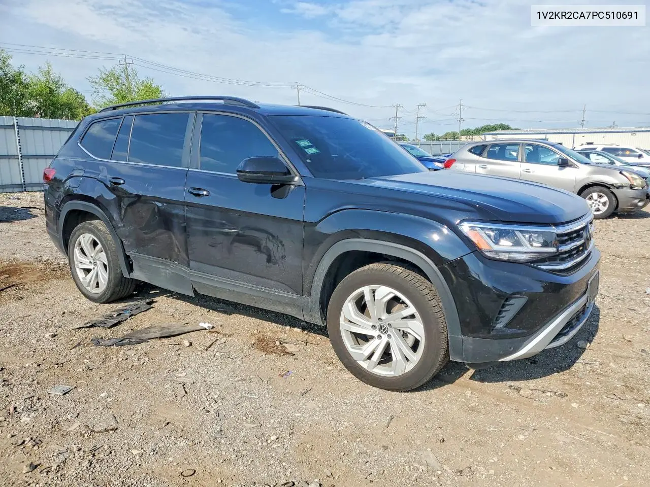 2023 Volkswagen Atlas Se VIN: 1V2KR2CA7PC510691 Lot: 59387246