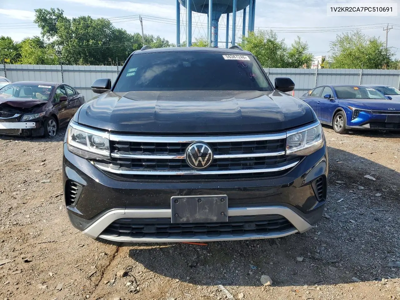 2023 Volkswagen Atlas Se VIN: 1V2KR2CA7PC510691 Lot: 59387246