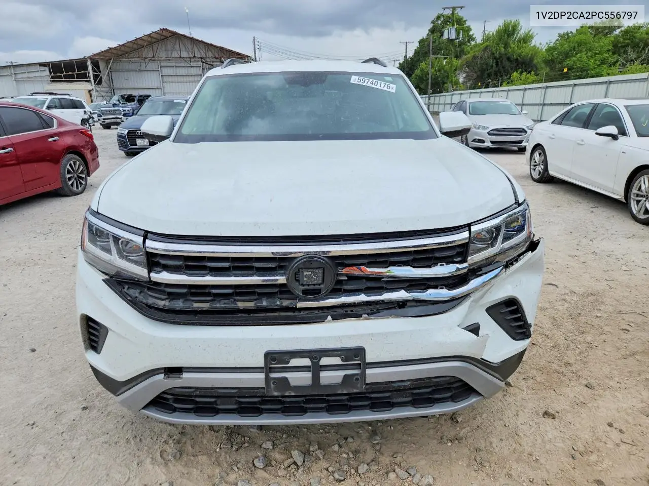 2023 Volkswagen Atlas Se VIN: 1V2DP2CA2PC556797 Lot: 59740176