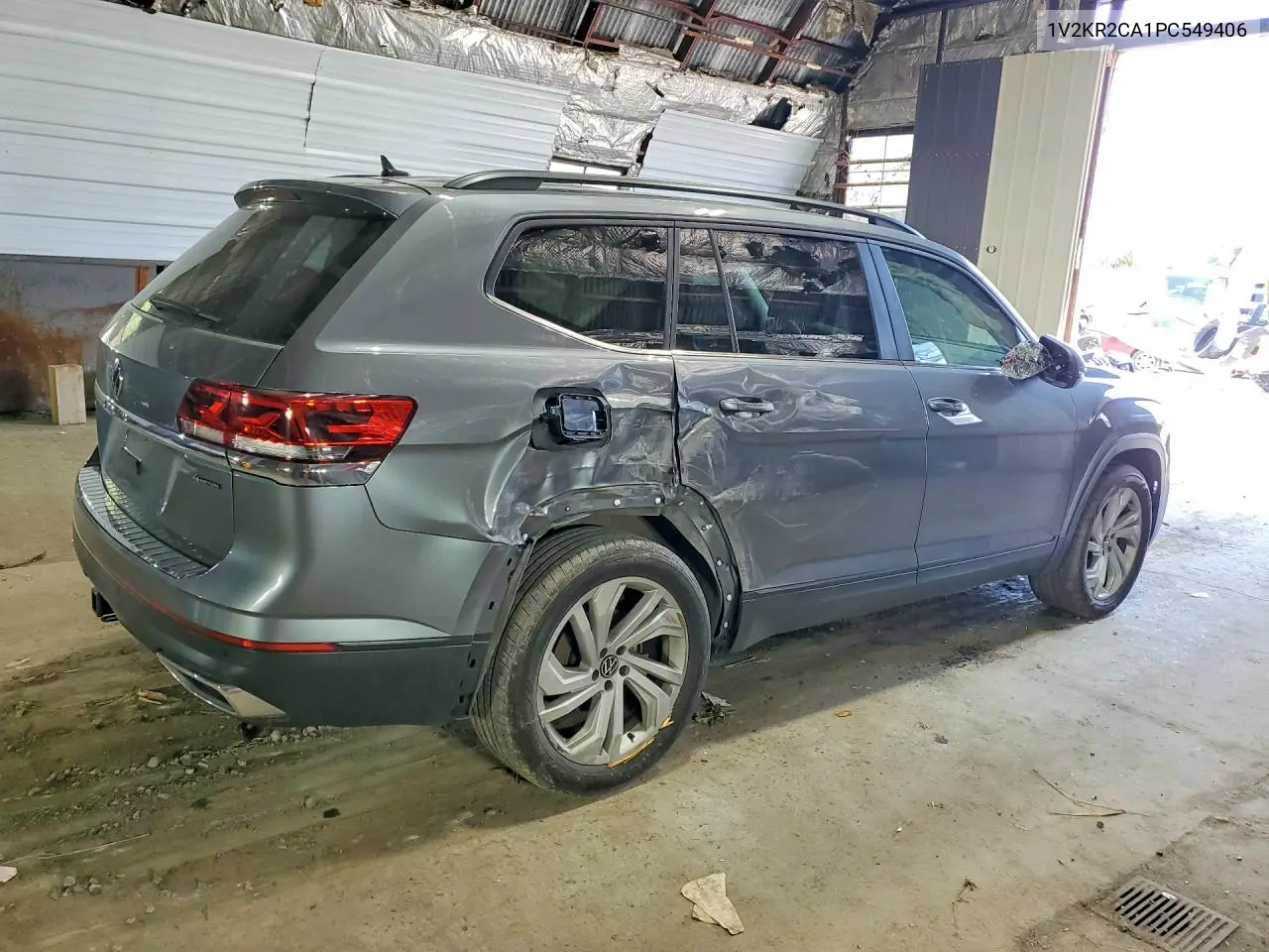 2023 Volkswagen Atlas Se VIN: 1V2KR2CA1PC549406 Lot: 60194076