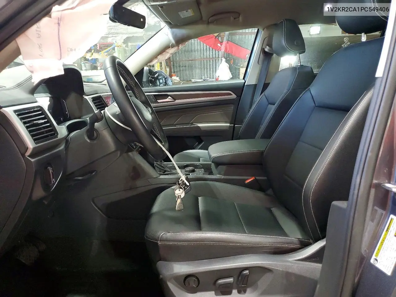 2023 Volkswagen Atlas Se VIN: 1V2KR2CA1PC549406 Lot: 60194076