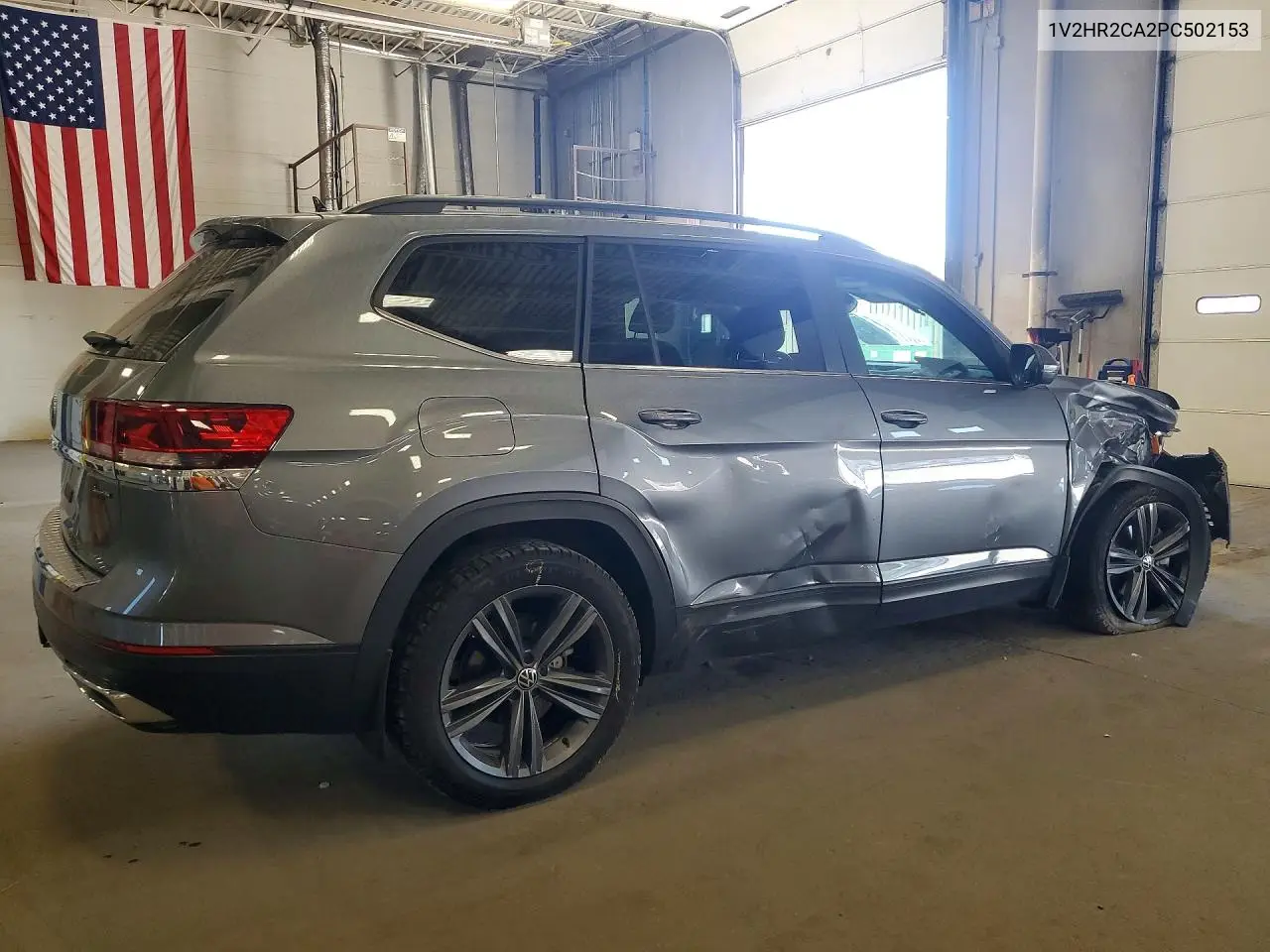 2023 Volkswagen Atlas Se VIN: 1V2HR2CA2PC502153 Lot: 61001526