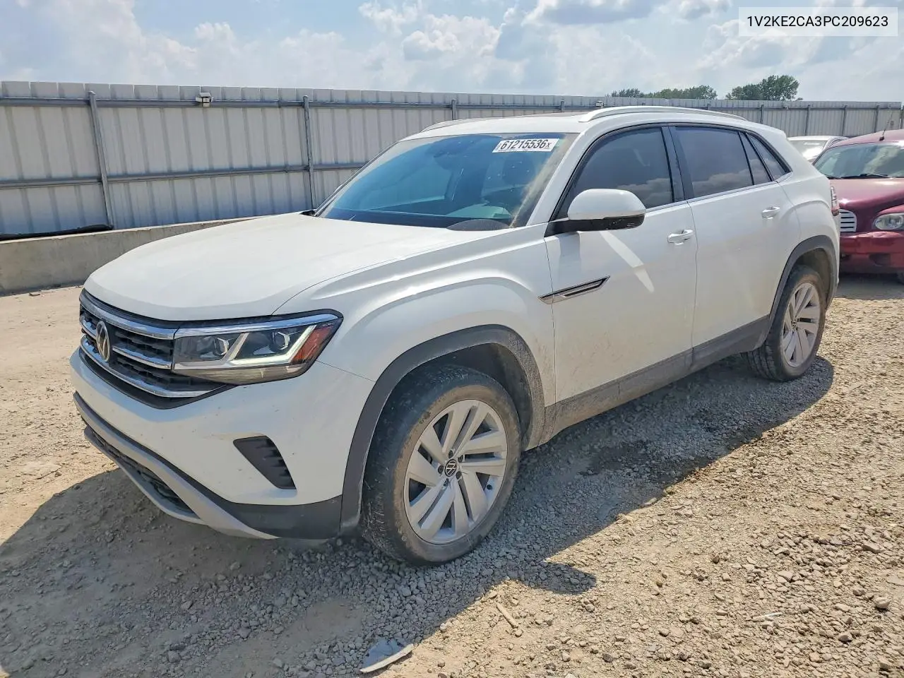 2023 Volkswagen Atlas Cross Sport Se VIN: 1V2KE2CA3PC209623 Lot: 61215536
