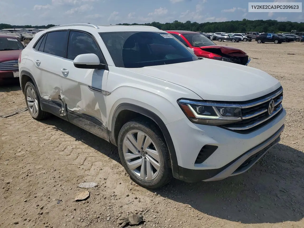 2023 Volkswagen Atlas Cross Sport Se VIN: 1V2KE2CA3PC209623 Lot: 61215536
