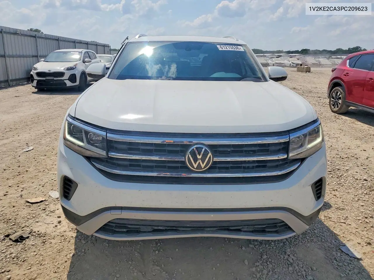 2023 Volkswagen Atlas Cross Sport Se VIN: 1V2KE2CA3PC209623 Lot: 61215536
