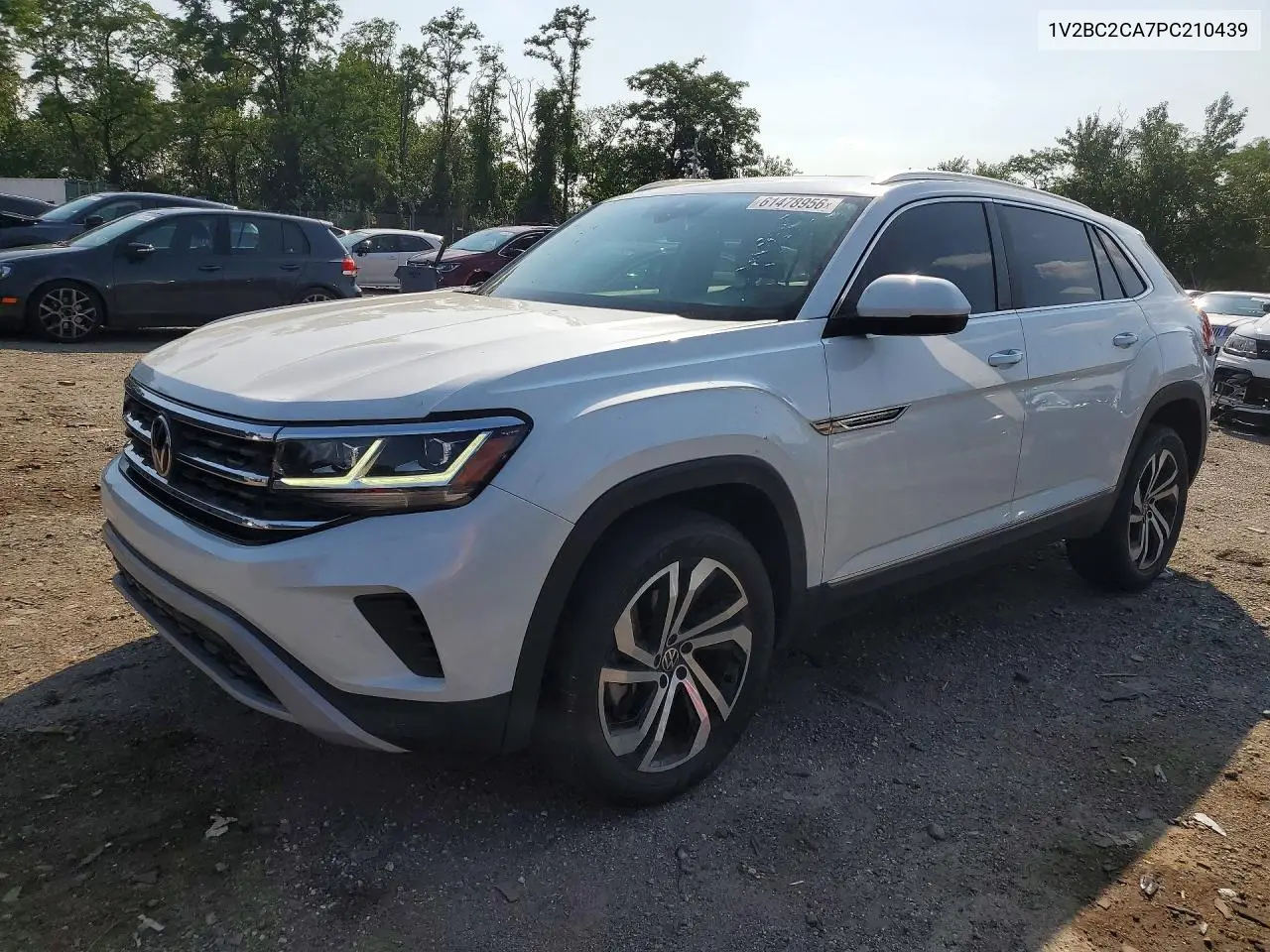 2023 Volkswagen Atlas Cross Sport Sel VIN: 1V2BC2CA7PC210439 Lot: 61478956