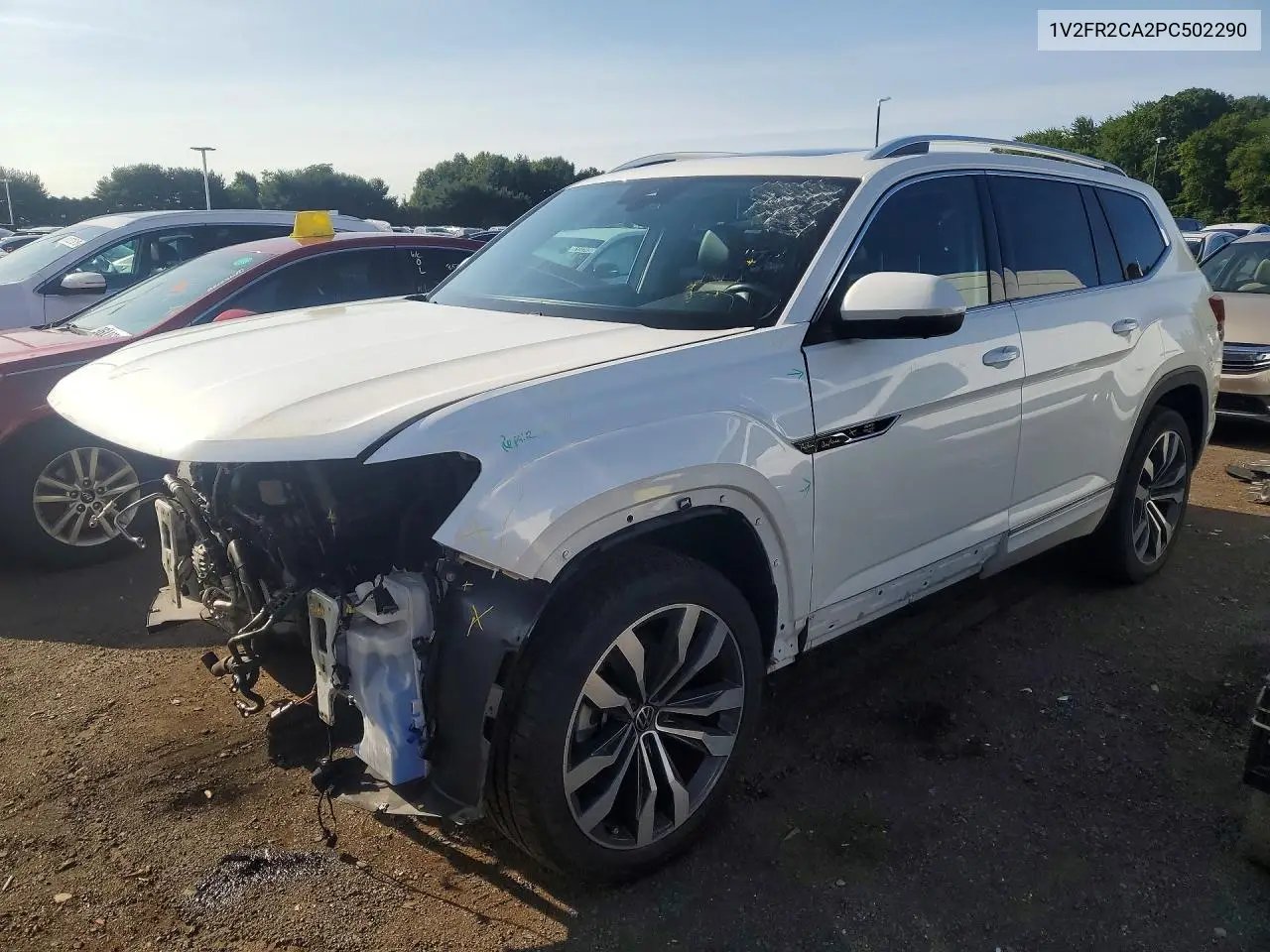 2023 Volkswagen Atlas Sel Premium R-Line VIN: 1V2FR2CA2PC502290 Lot: 61664656
