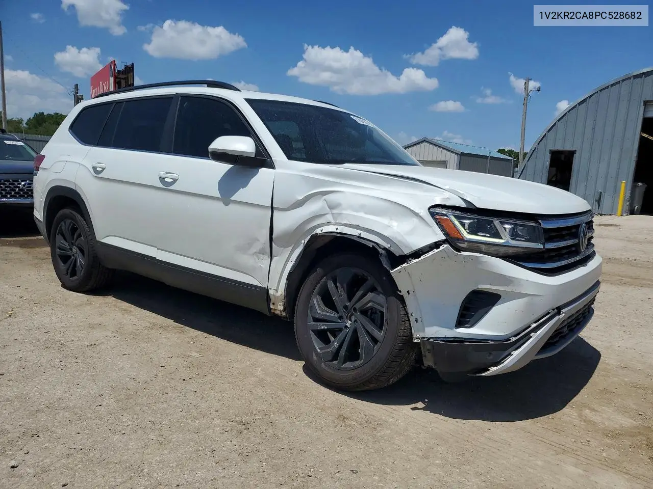 2023 Volkswagen Atlas Se VIN: 1V2KR2CA8PC528682 Lot: 61802036