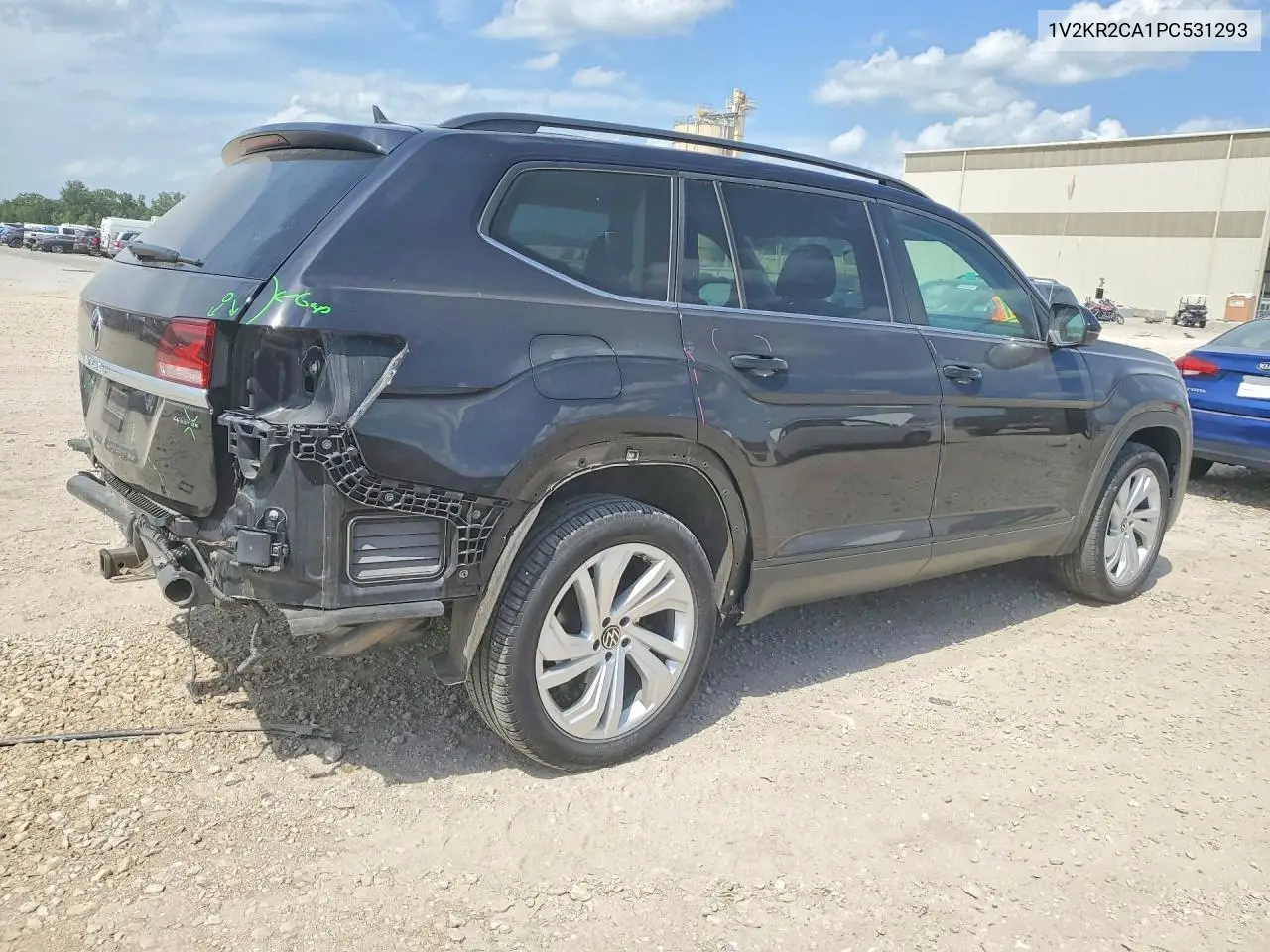 2023 Volkswagen Atlas Se VIN: 1V2KR2CA1PC531293 Lot: 79135445
