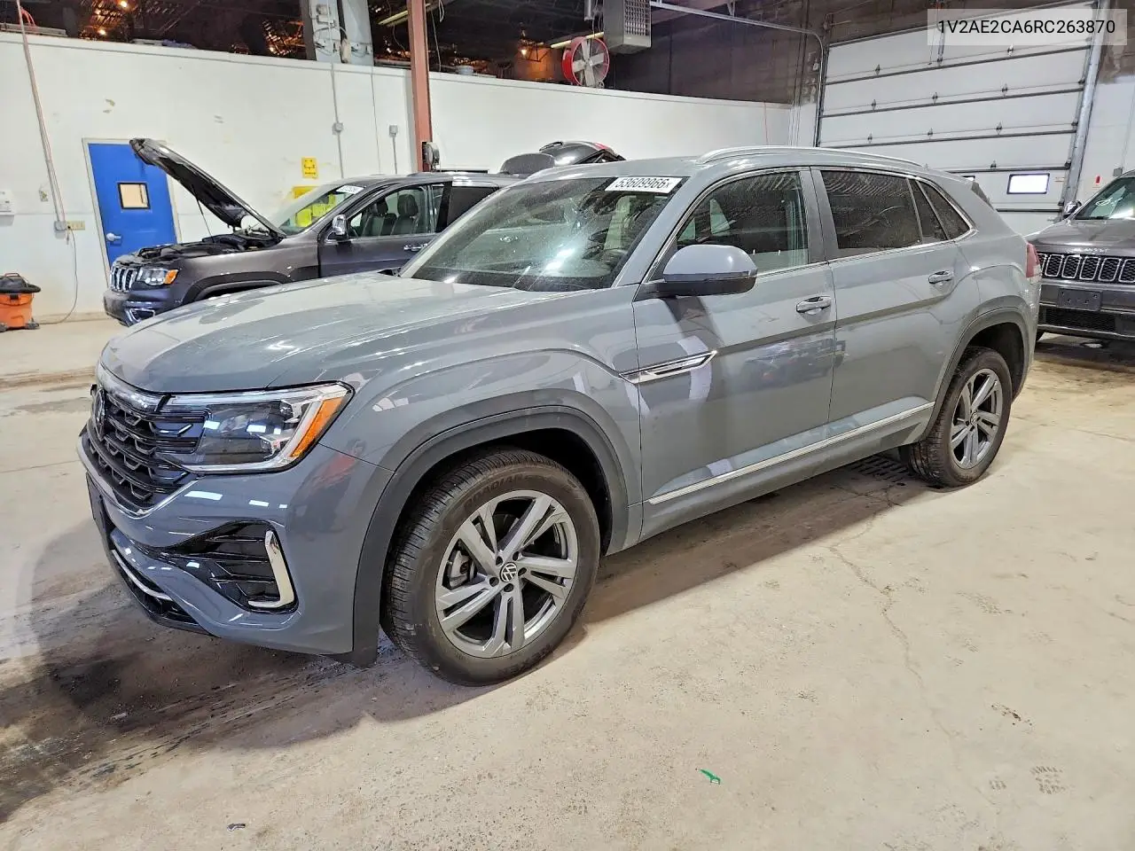 2024 Volkswagen Atlas Cross Sport Sel R-Line VIN: 1V2AE2CA6RC263870 Lot: 53609966