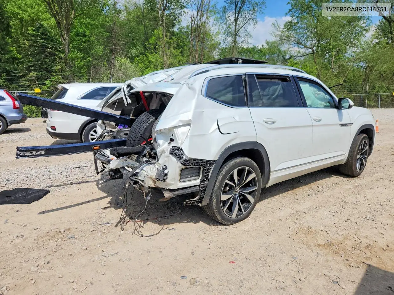 2024 Volkswagen Atlas Sel Premium R-Line VIN: 1V2FR2CA8RC616751 Lot: 54234786
