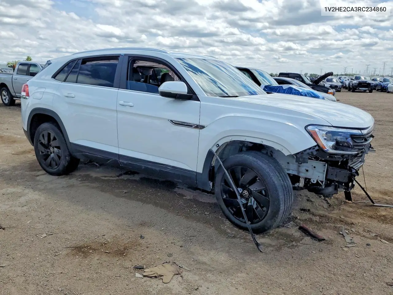 2024 Volkswagen Atlas Cross Sport Se VIN: 1V2HE2CA3RC234860 Lot: 54254126