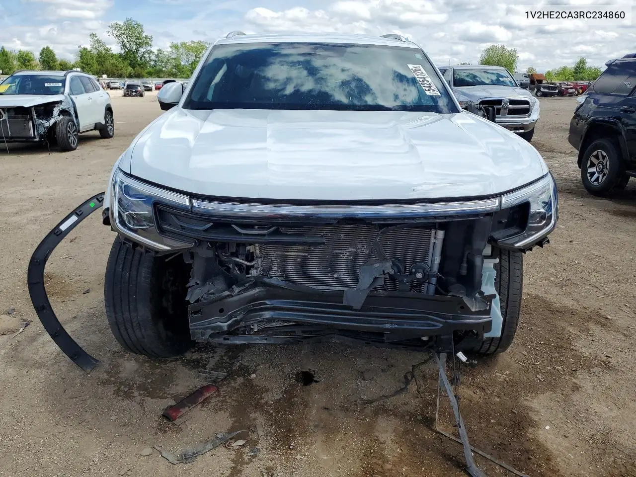 2024 Volkswagen Atlas Cross Sport Se VIN: 1V2HE2CA3RC234860 Lot: 54254126