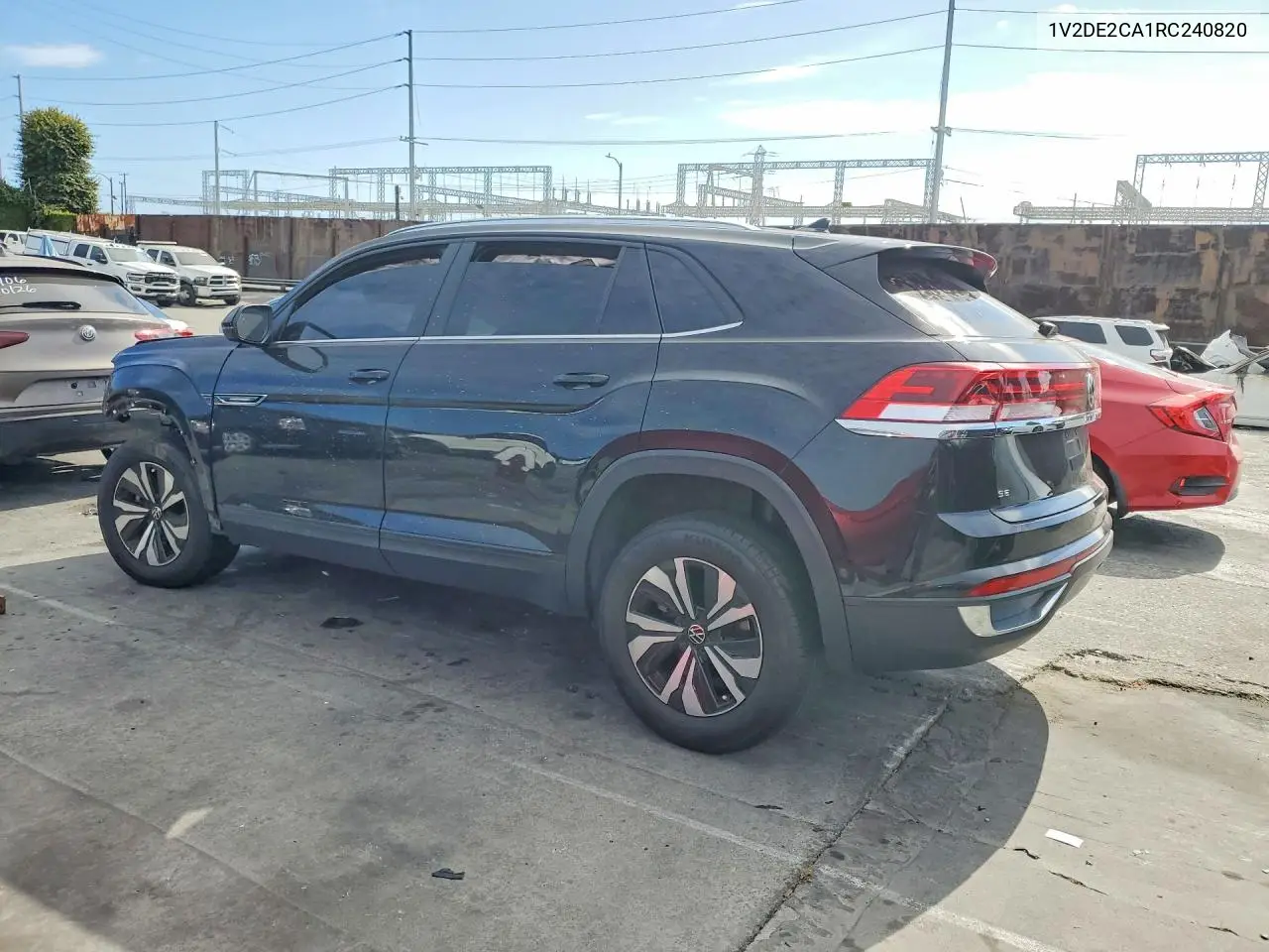 2024 Volkswagen Atlas Cross Sport Se VIN: 1V2DE2CA1RC240820 Lot: 54669086