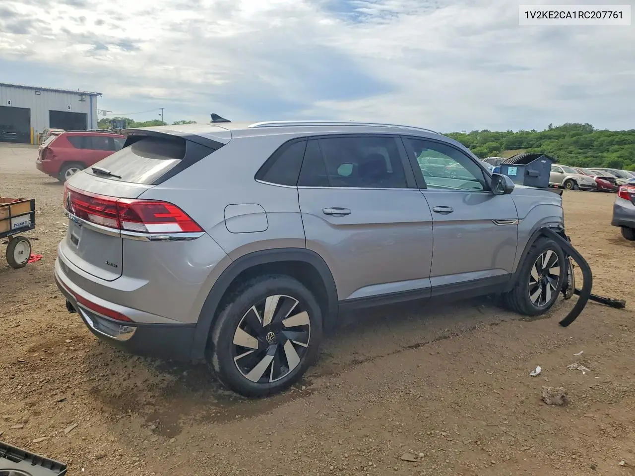 2024 Volkswagen Atlas Cross Sport Se VIN: 1V2KE2CA1RC207761 Lot: 54684136