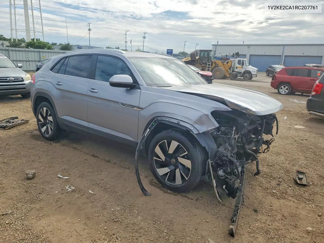 2024 Volkswagen Atlas Cross Sport Se VIN: 1V2KE2CA1RC207761 Lot: 54684136