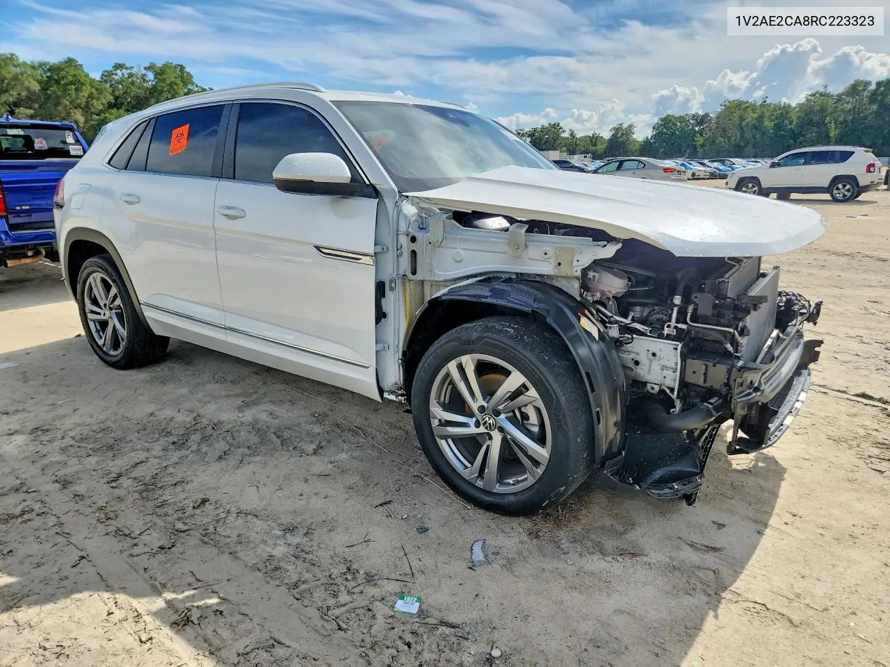 2024 Volkswagen Atlas Cross Sport Sel R-Line VIN: 1V2AE2CA8RC223323 Lot: 55271676