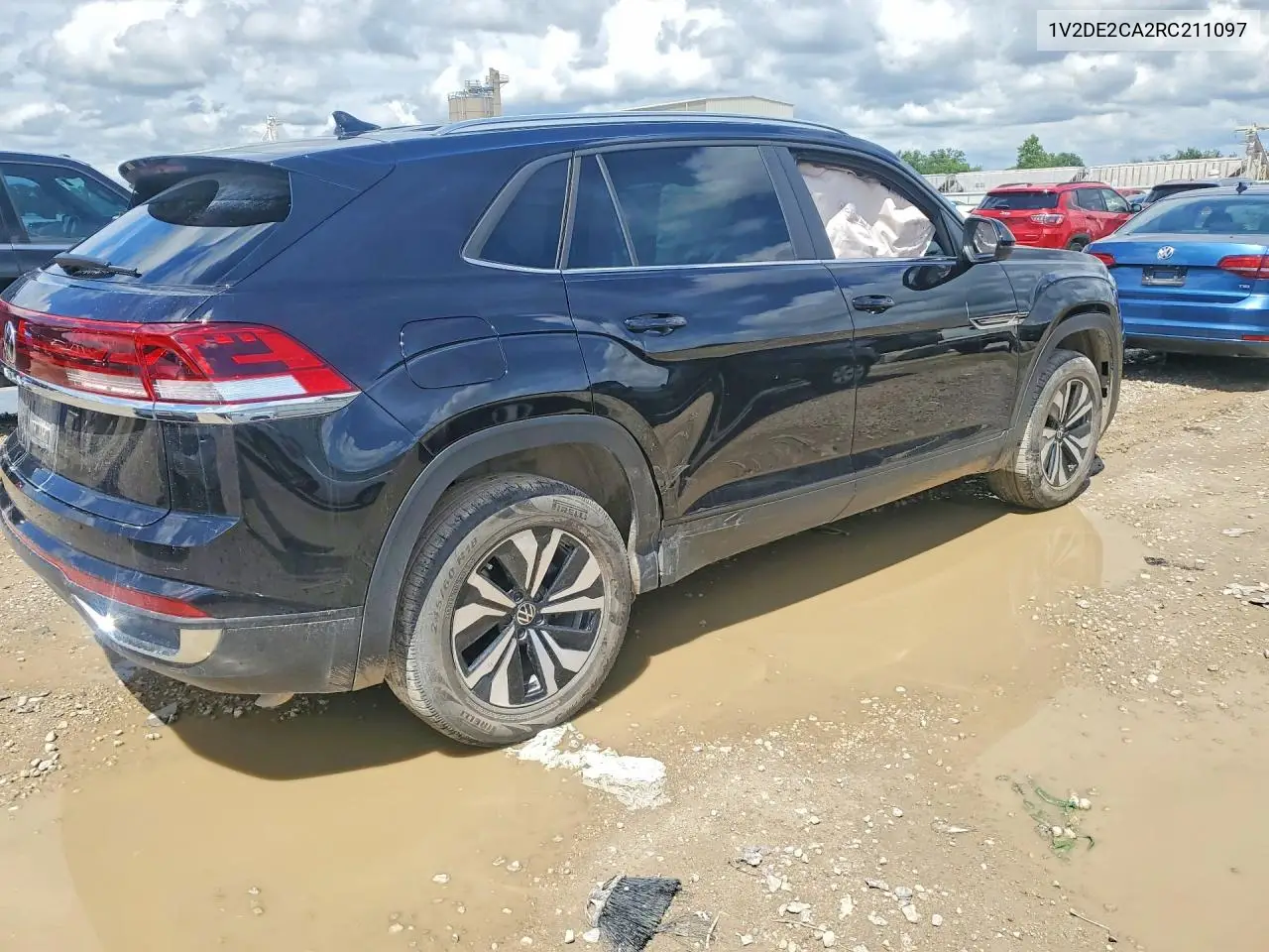 2024 Volkswagen Atlas Cross Sport Se VIN: 1V2DE2CA2RC211097 Lot: 55460586