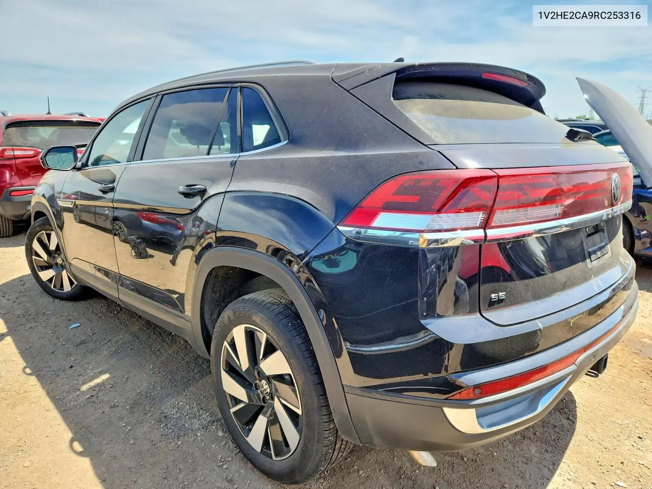 2024 Volkswagen Atlas Cross Sport Se VIN: 1V2HE2CA9RC253316 Lot: 55531926