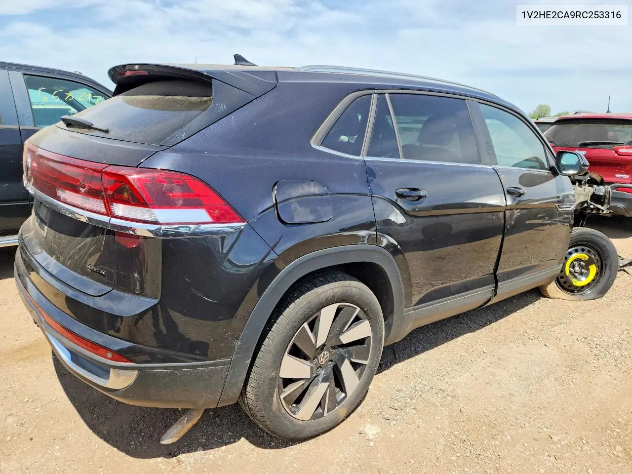 2024 Volkswagen Atlas Cross Sport Se VIN: 1V2HE2CA9RC253316 Lot: 55531926